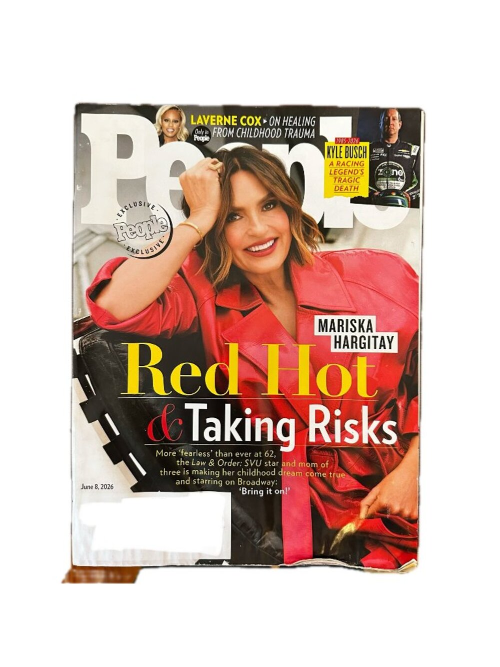 People Magazine June 8 2026 Mariska Hargitay Laverne Cox Kyle Busch
